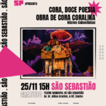 Espetáculo “Cora, Doce Poesia” é apresentado no Teatro Municipal nesta sexta-feira