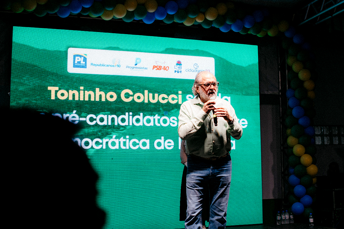 Frente Democrática confirma a candidatura de Toninho Colucci a prefeito de Ilhabela