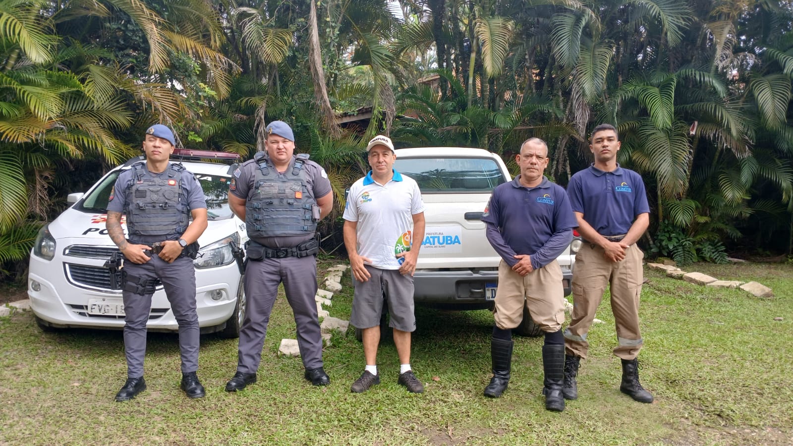 Setur realiza fiscalização contra acampamento irregular na Trilha das Sete Praias