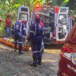 Bombeiros socorrem atleta ferido em trilha de ‘mountain bike’ em Ilhabela