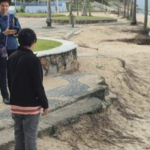 Vistoria técnica avalia erosão costeira em praias de Caraguatatuba e no Molhe do Juqueriquerê