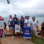 Caraguatatuba conquista sete medalhas na VIII etapa do Circuito Paulista de Águas Abertas em Ilhabela