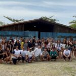 Atividade de campo leva alunos da Guarda Mirim de Caraguatatuba ao rancho-escola da Cocanha