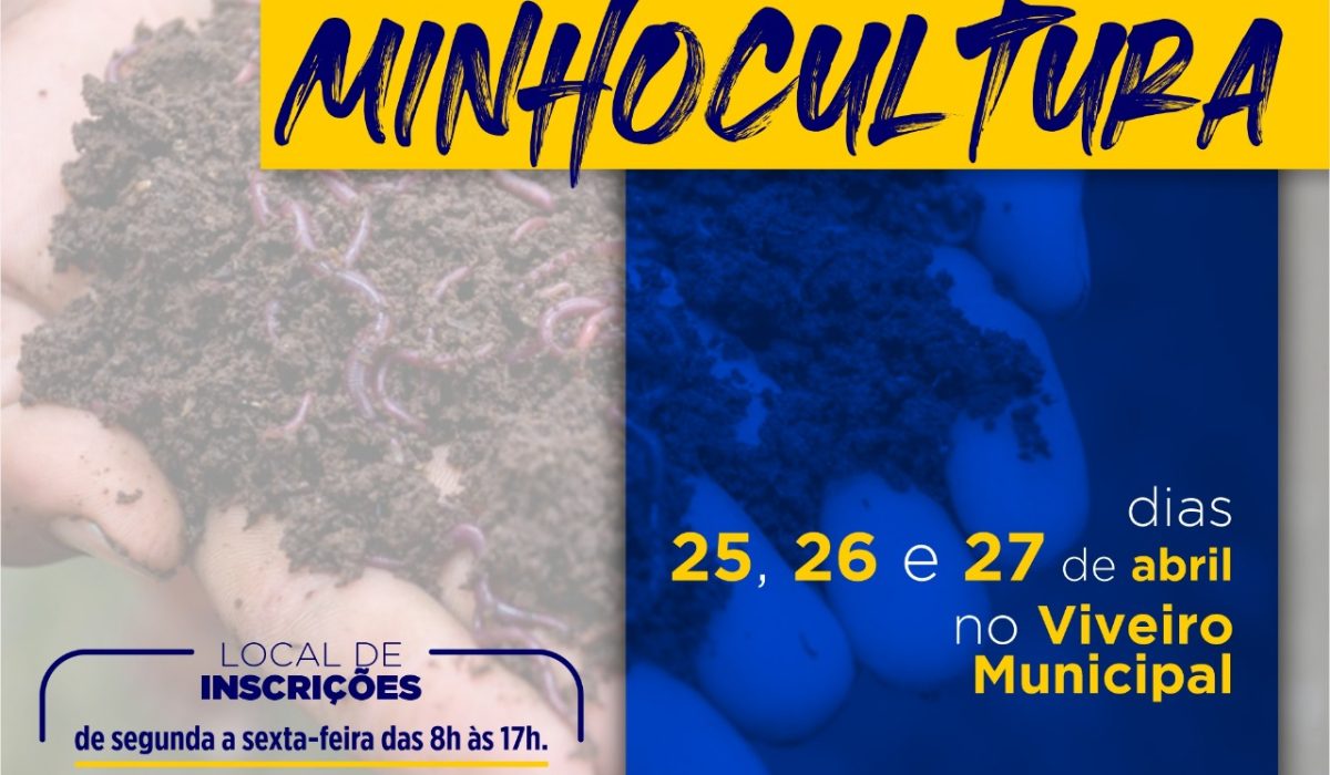 ARTE CURSO MINHOCULTURA SEMAM