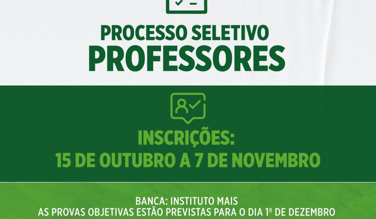 Arte Processo Seletivo Professores