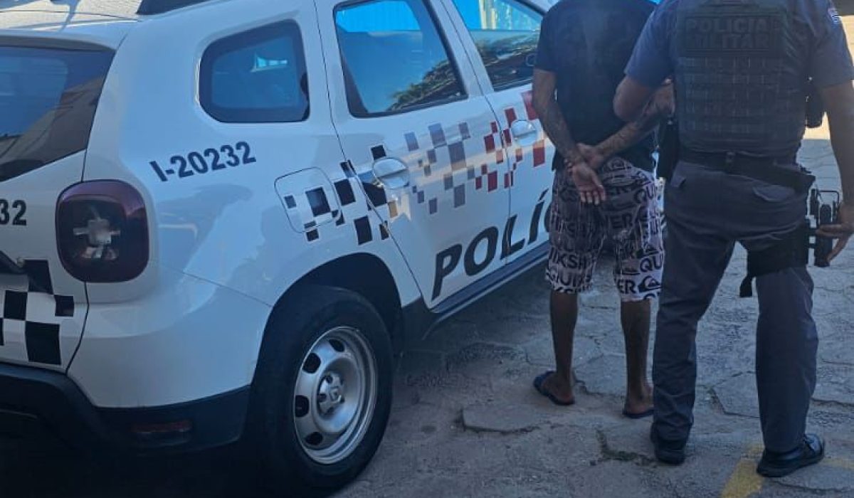 Foragido da Justiça é capturado no bairro Getuba, em Caraguatatuba