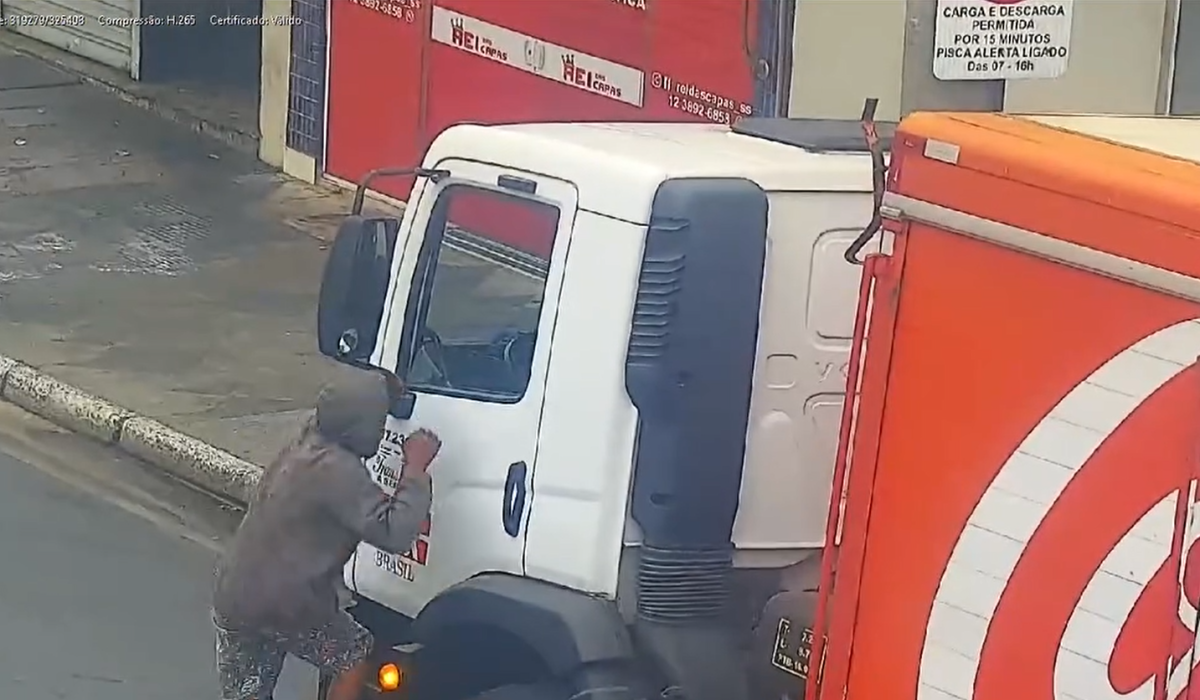 Furto de celular em caminhão termina com prisão rápida no centro de São Sebastião