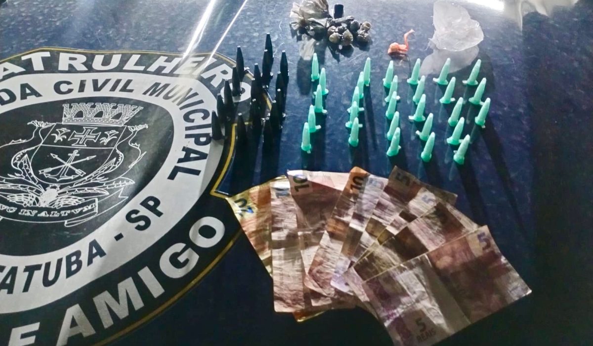 GCM prende homem por tráfico de drogas em Caraguatatuba