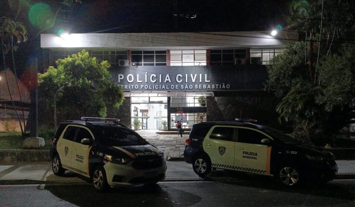 Homem com mandado de prisão em aberto é detido pela Polícia Municipal em São Sebastião