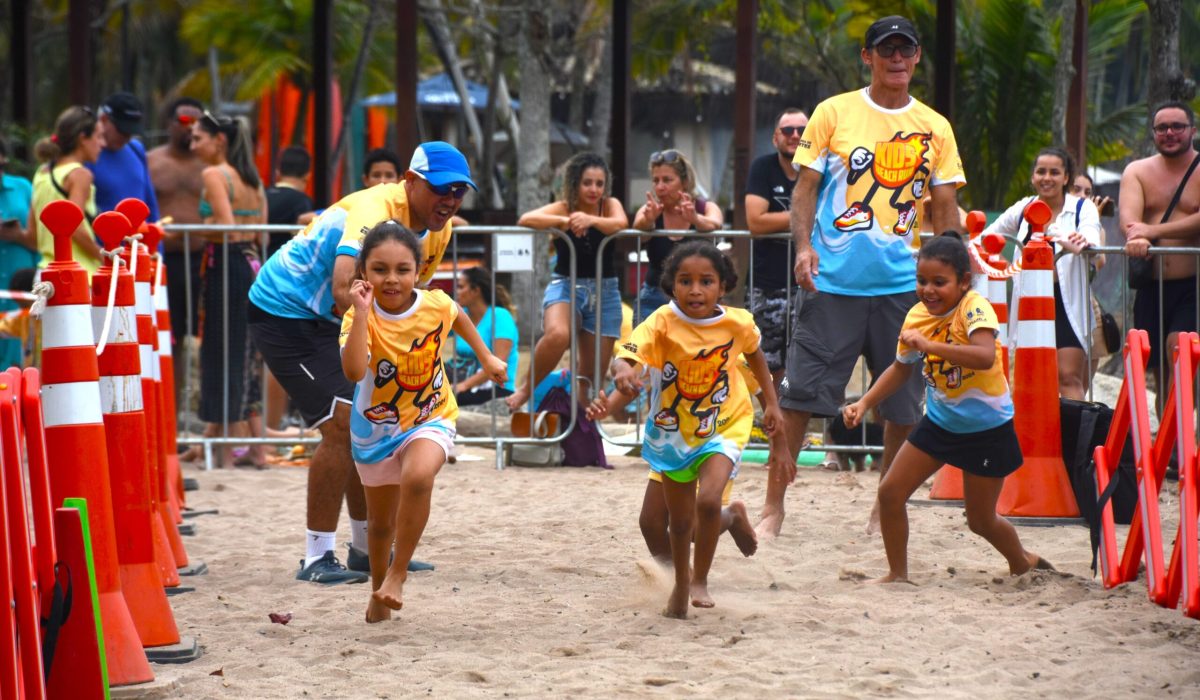 Kids Beach Run será atração esportiva deste domingo (21) em Ilhabela