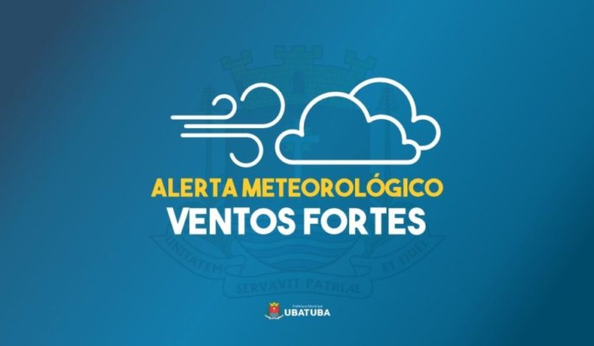 Litoral de SP tem alerta para ventos intensos até quinta-feira