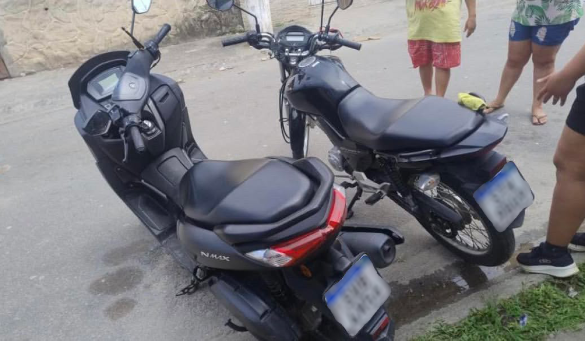 Motos furtadas no Canto do Mar são recuperadas em Caraguatatuba