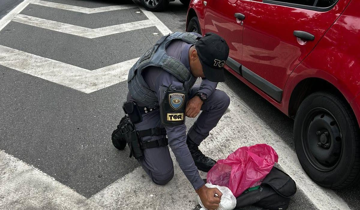 Mulher é presa com quase meio quilo de crack durante operação do TOR na Tamoios