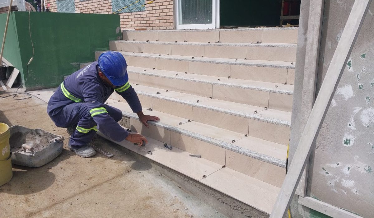 Obras de nova escola infantil no bairro Bexiga avançam (4)