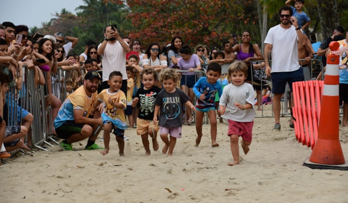 Prefeitura de Ilhabelaabre novas inscrições para a Kids Beach Run 2025