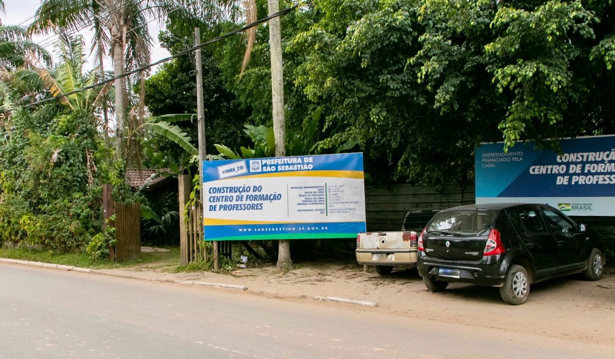 Prefeitura de São Sebastião inicia construção do Centro de Formação de Professores em Boiçucanga (1)