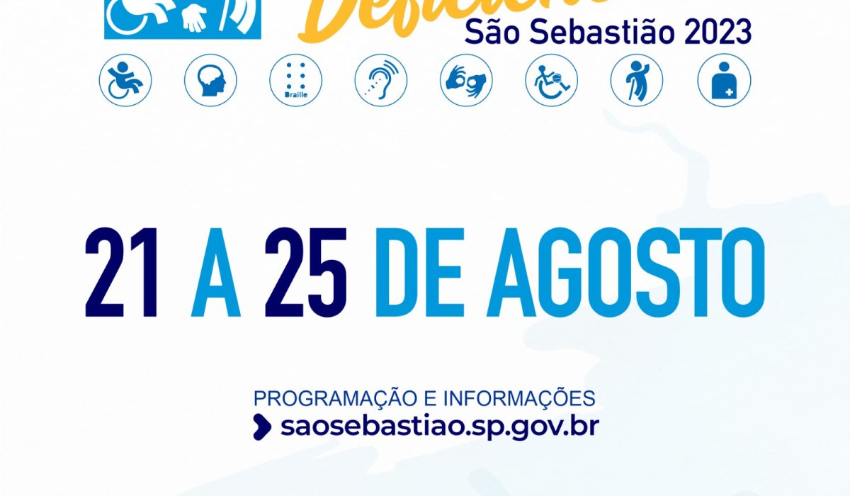 Prefeitura de São Sebastião realiza 17ª Semana de Prevenção às Deficiências de 21 a 25 de agosto (1)
