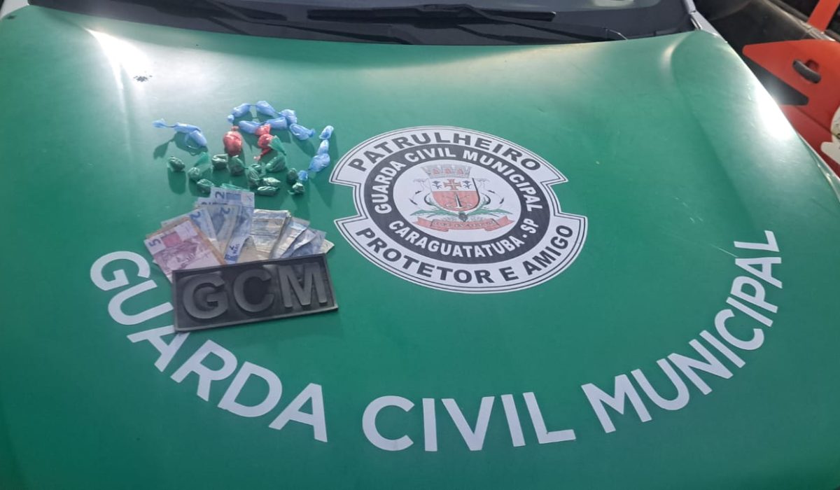 Traficante reincidente é detido com cocaína e maconha em Caraguatatuba