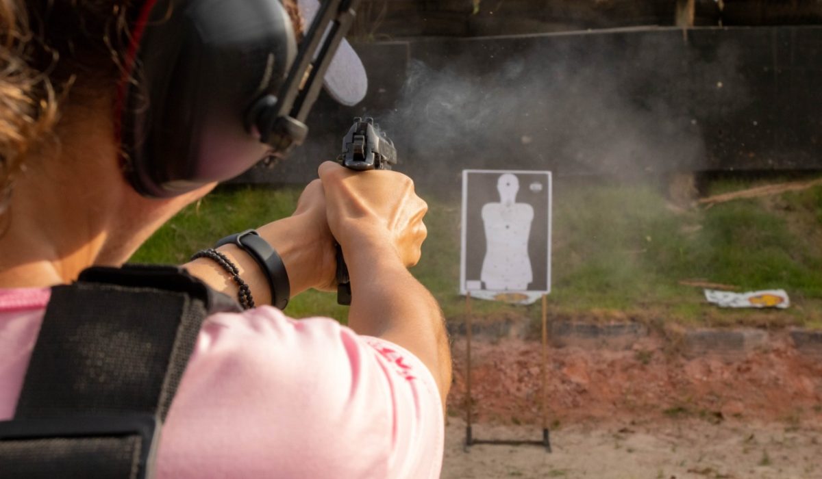 Treinamento de tiro Polícia Municipal feminina - Foto André Santos 4