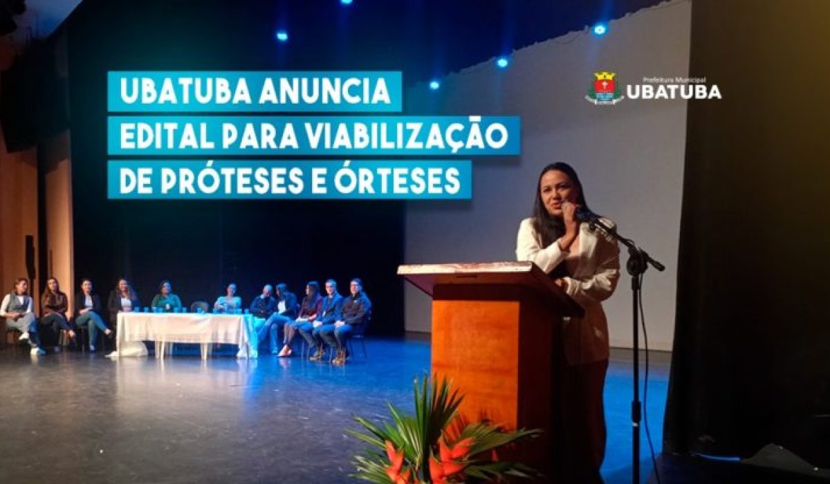 Ubatuba anuncia edital para viabilização de próteses e órteses