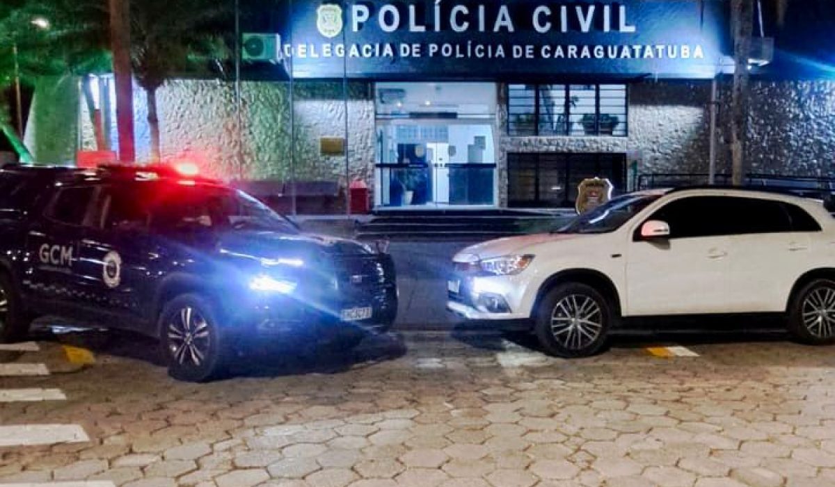 Veículo clonado é apreendido no Perequê-Mirim, em Caraguatatuba