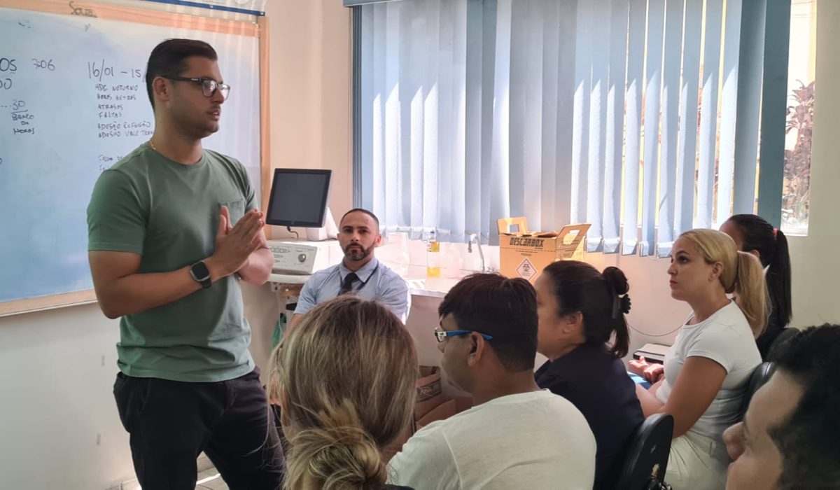 Vice-prefeito de São Sebastião e secretário de Saúde, Reinaldinho recebe novos funcionários do Hospital das Clínicas de São Sebastião