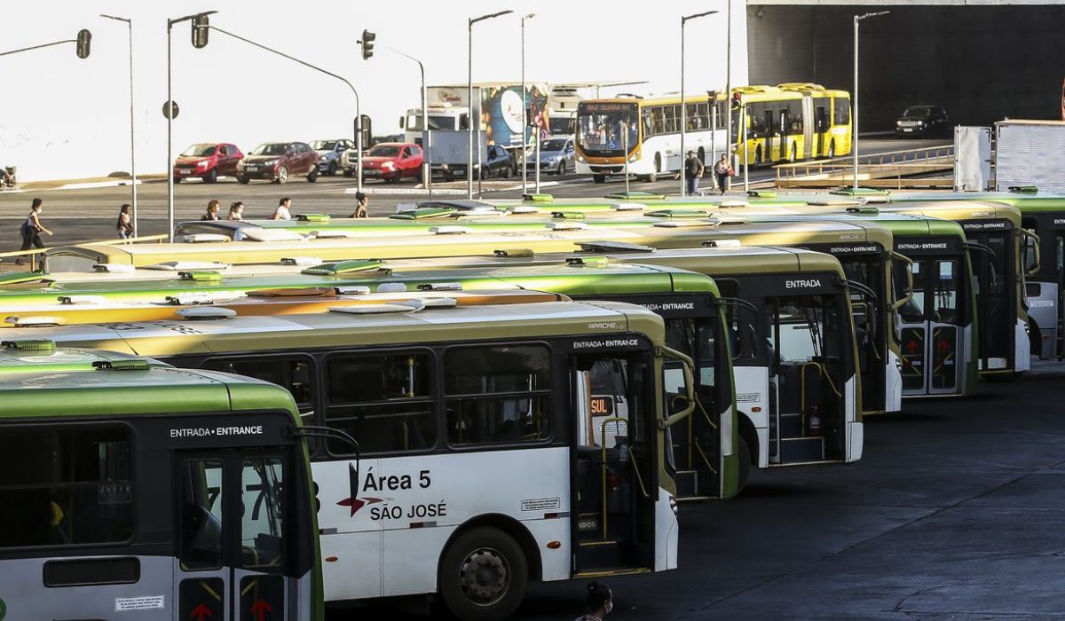 Transporte público na rodoviária do Plano Piloto